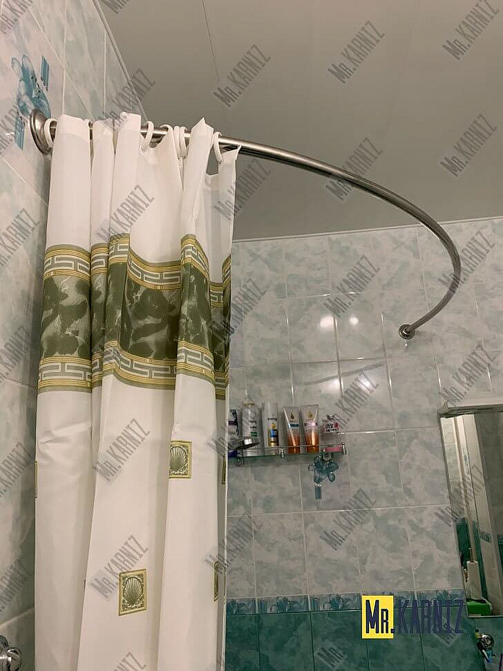 Карниз для ванны Aquanet Maldiva 150х90 Усиленный 25 мм MrKARNIZ фото 4
