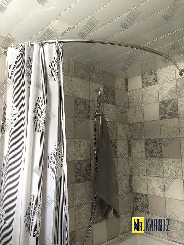 Карниз для ванны Aquanet Maldiva 150х90 Усиленный 25 мм MrKARNIZ фото 5