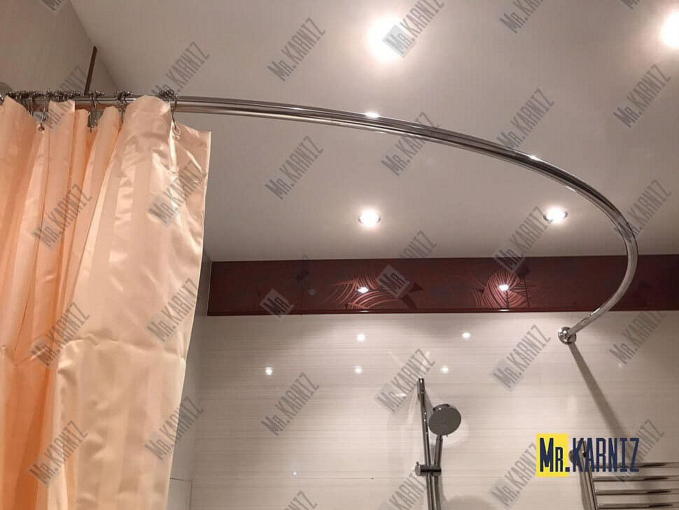 Карниз для ванны Aquanet Maldiva 150х90 Усиленный 25 мм MrKARNIZ фото 8