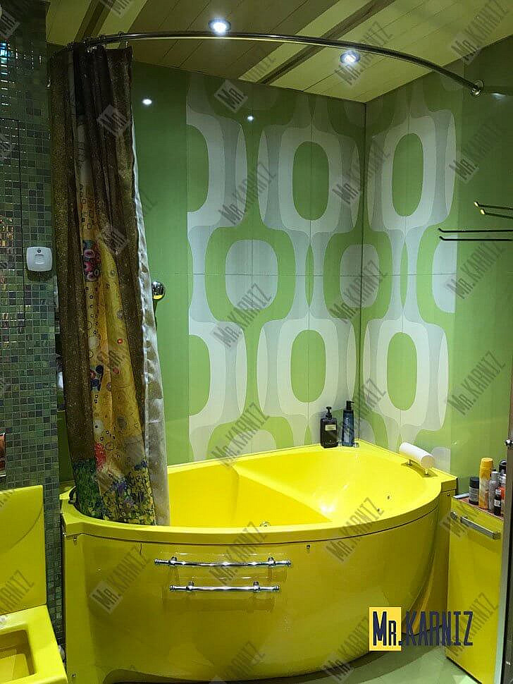 Карниз для ванны Aquanet Maldiva 150х90 Усиленный 25 мм MrKARNIZ фото 14